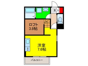 キャルムコート交野2番館の物件間取画像